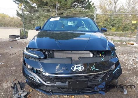 2025 Hyundai Elantra Sel Convenience from USA, damaged, VIN KMHLS4DG1SU992131